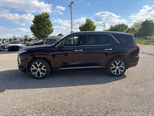 Sierra Burgundy 2021 Hyundai PALISADE Limited