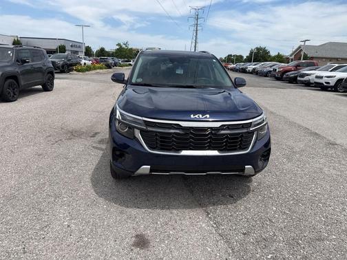 Dark Ocean Blue 2024 Kia Seltos EX