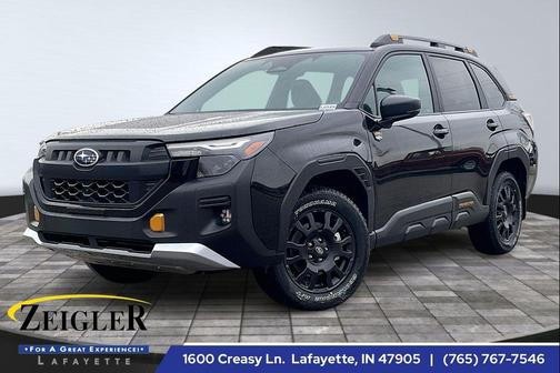 Crystal Black Silica 2026 Subaru Forester Wilderness