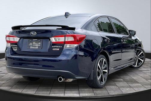 Dark Blue Metallic 2021 Subaru Impreza Sport