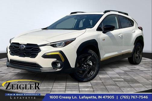 Crystal White Pearl 2025 Subaru Crosstrek Sport