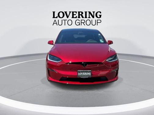 Red 2026 Tesla Model X Base