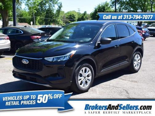 Agate Black Metallic 2025 Ford Escape Active