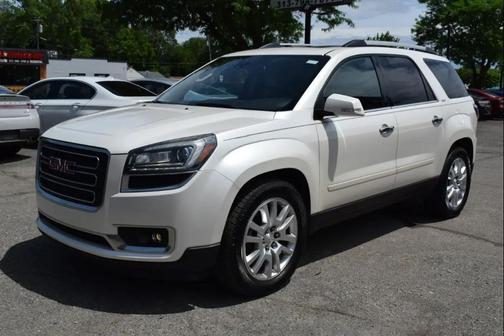 White 2015 GMC Acadia SLT-1