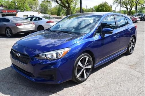 Blue 2018 Subaru Impreza 2.0i Sport
