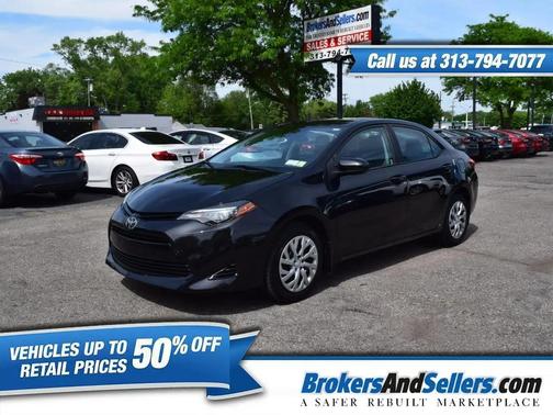 Black Sand Pearl 2019 Toyota Corolla XLE