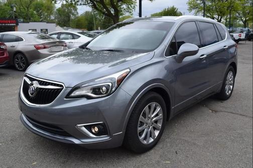 Satin Steel Metallic 2019 Buick Envision Essence