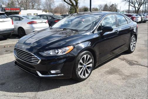 Agate Black Metallic 2020 Ford Fusion SE