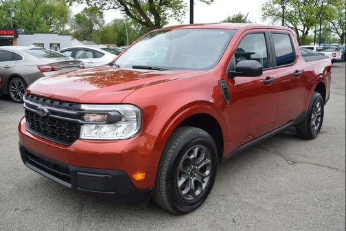 Cyber Orange Metallic Tricoat 2023 Ford Maverick XLT