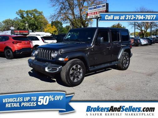 Granite Crystal Metallic Clearcoat 2023 Jeep Wrangler Sport