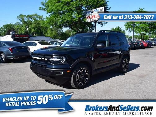 Shadow Black 2024 Ford Bronco Sport Outer Banks