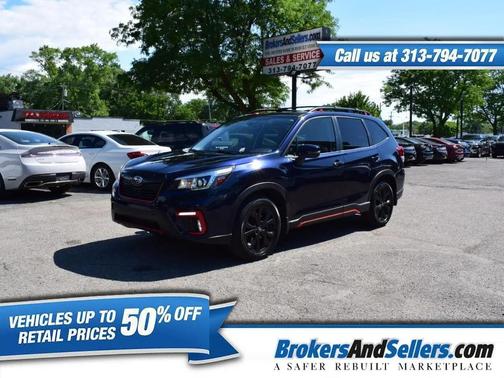 Dark Blue Pearl 2019 Subaru Forester Sport