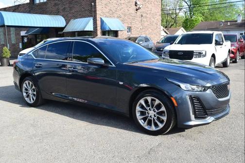 Shadow Metallic 2021 Cadillac CT5 Premium Luxury RWD