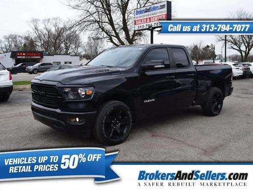 Diamond Black Crystal Pearlcoat 2021 RAM 1500 Big Horn/Lone Star