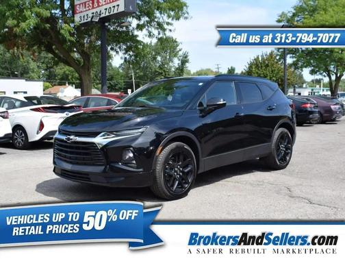 Black 2022 Chevrolet Blazer 2LT