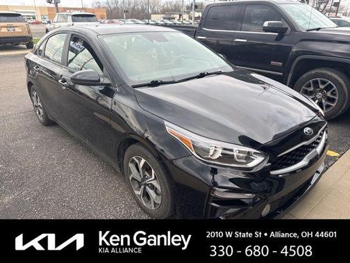 Aurora Black 2021 Kia Forte LXS