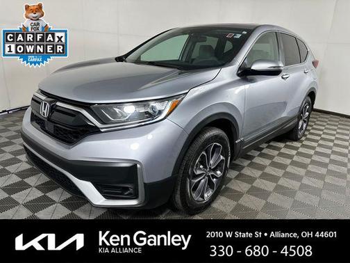 Silver 2022 Honda CR-V AWD EX