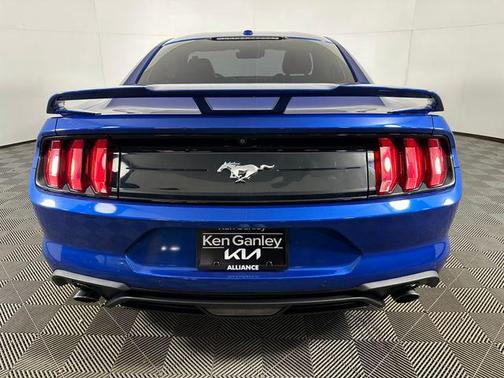 Lightning Blue 2018 Ford Mustang EcoBoost Premium