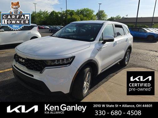 Glacial White Pearl 2023 Kia Sorento LX