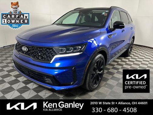 Sapphire Blue 2021 Kia Sorento SX