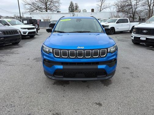 Laser Blue Pearlcoat 2022 Jeep Compass Latitude
