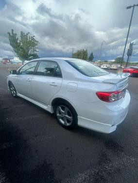 White 2013 Toyota Corolla S