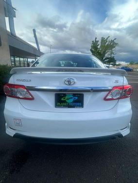 White 2013 Toyota Corolla S