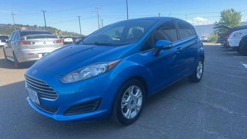 Blue Candy Metallic Tinted Clearcoat 2014 Ford Fiesta SE
