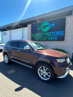 Deep Auburn Pearlcoat 2015 Jeep Grand Cherokee Summit