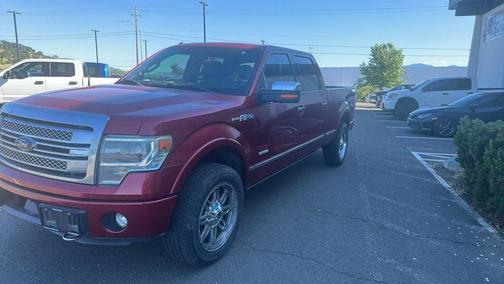 Ruby Red Metallic Tinted Clearcoat 2013 Ford F-150 Platinum