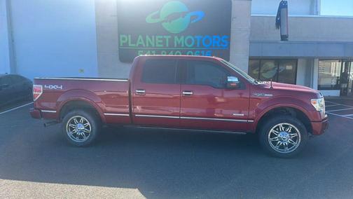 Ruby Red Metallic Tinted Clearcoat 2013 Ford F-150 Platinum