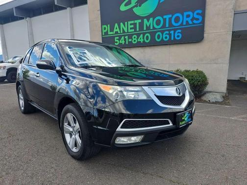 Black 2012 Acura MDX Sport Utility 4D