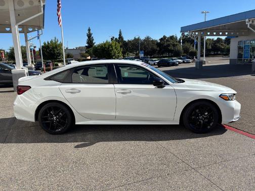Platinum White Pearl 2026 Honda Civic Sport