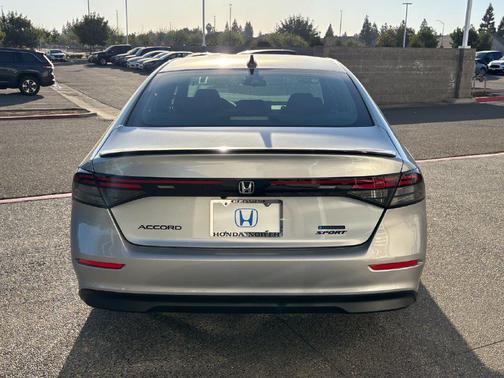 Solar Silver Metallic 2026 Honda Accord Hybrid Sport