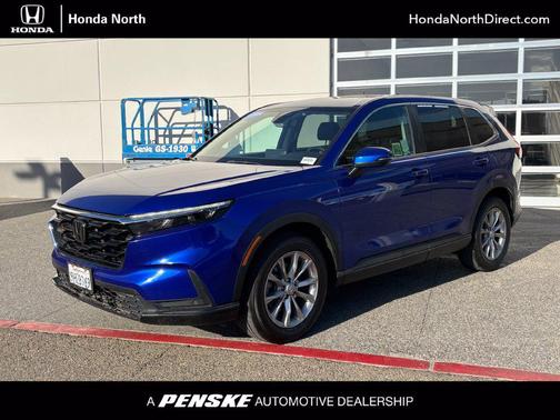 Blue 2024 Honda CR-V EX-L AWD