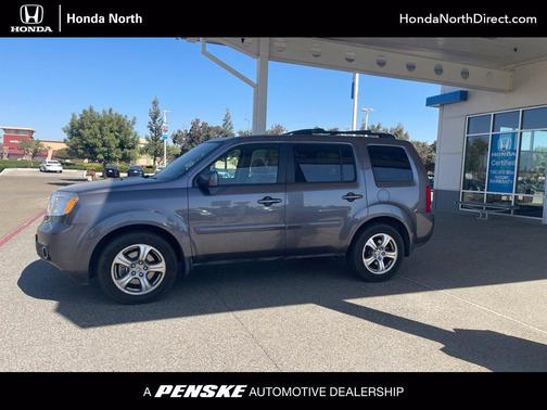 Modern Steel Metallic 2014 Honda Pilot EX-L