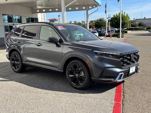 Meteorite Gray Metallic 2027 Honda CR-V Hybrid Sport Touring AWD