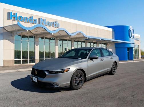 Urban Gray Pearl 2026 Honda Accord Hybrid EX-L