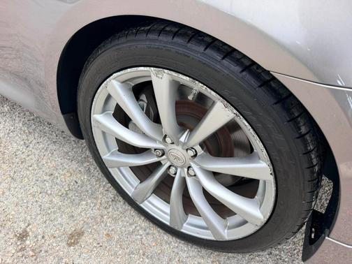 SILVER 2008 INFINITI G37 Sport