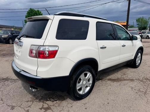 WHITE 2009 GMC Acadia SLE
