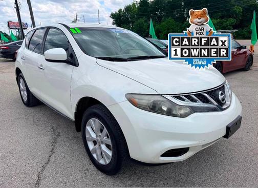 WHITE 2011 Nissan Murano S