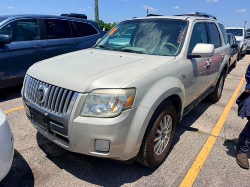 WHITE 2009 Mercury Mariner Premier