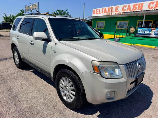 WHITE 2009 Mercury Mariner Premier