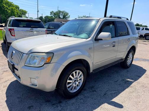 WHITE 2009 Mercury Mariner Premier