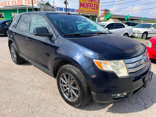 Blue 2008 Ford Edge SEL