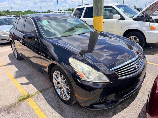 Black 2012 INFINITI G37 Journey