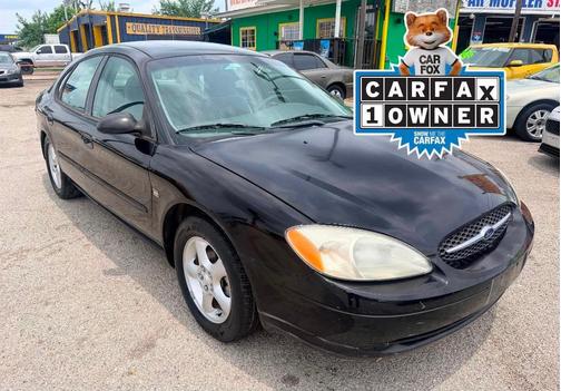 Black 2000 Ford Taurus SES