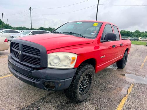 RED 2008 Dodge Ram 1500 ST