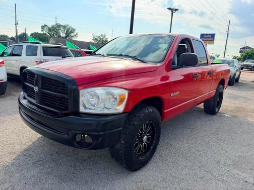 RED 2008 Dodge Ram 1500 ST