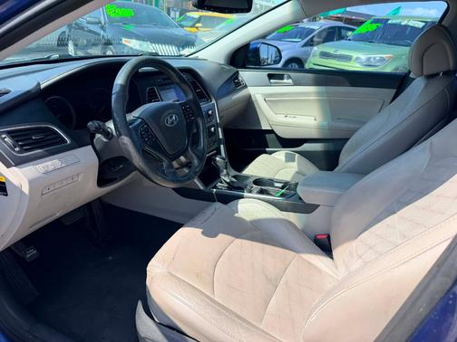 BLUE 2015 Hyundai SONATA Sport